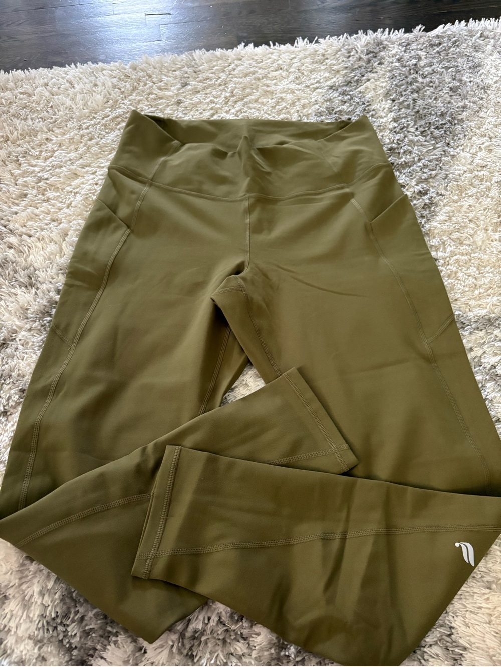 Fabletics Olive Green High-Waist Leggings